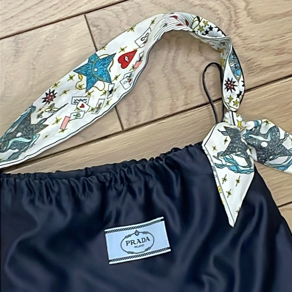 Prada silky dust bag converted should bag tote - Picture 3 of 3